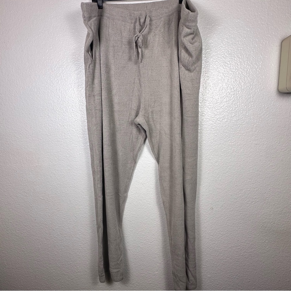 Barefoot Dreams CozyChic Ultra Lite‎ Pants in Whisper Gray Size 3XT